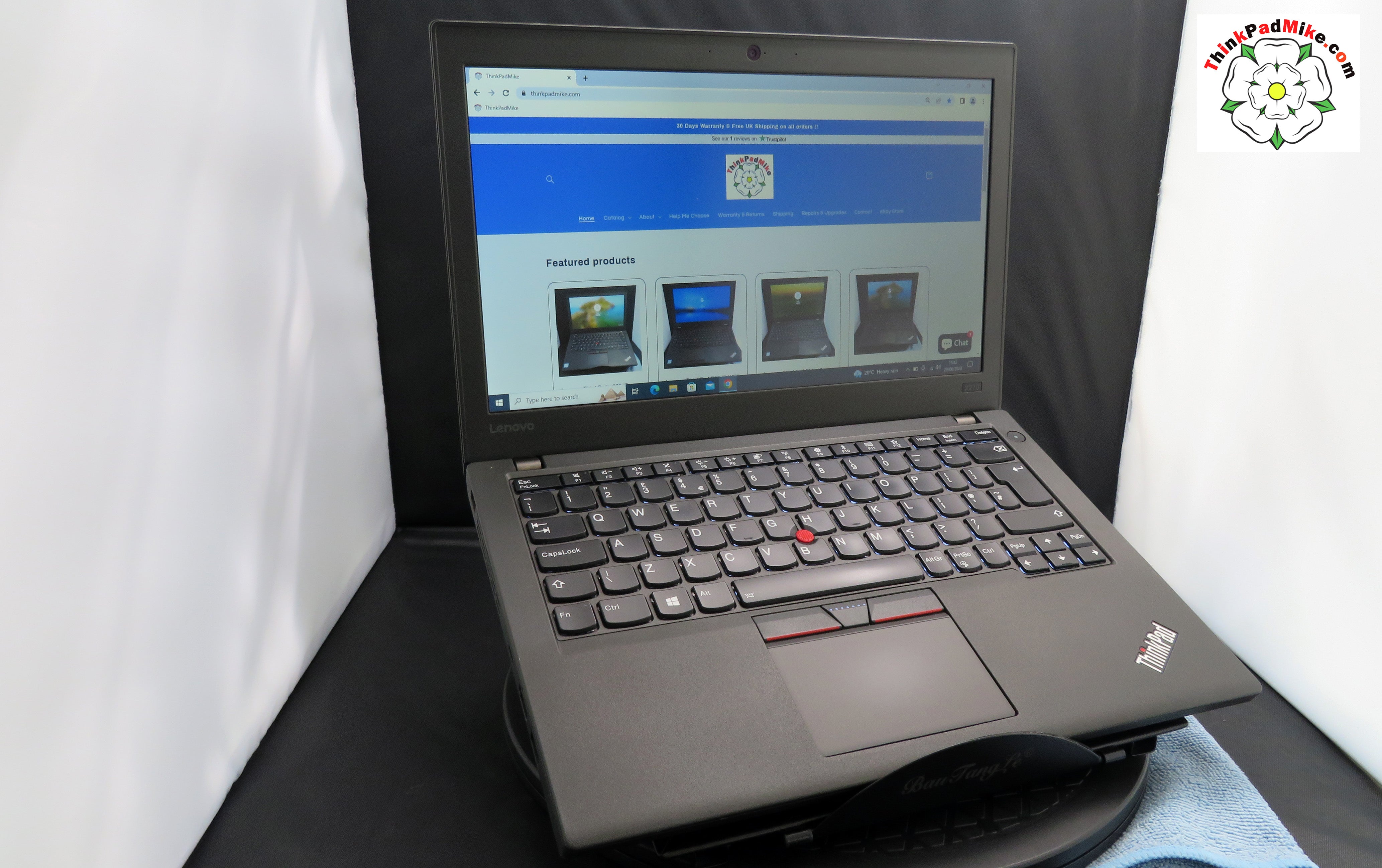 Lenovo ThinkPad x270 i5 6300U 2.4Ghz 8GB RAM 256GB SSD Backlit