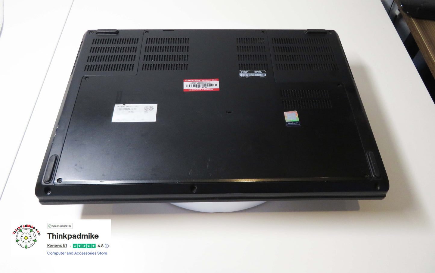Lenovo ThinkPad P53 i7 *6 CORE* 9750H 2.6Ghz 32GB RAM 512GB SSD IPS B\L KB NVIDIA T1000 (1317)