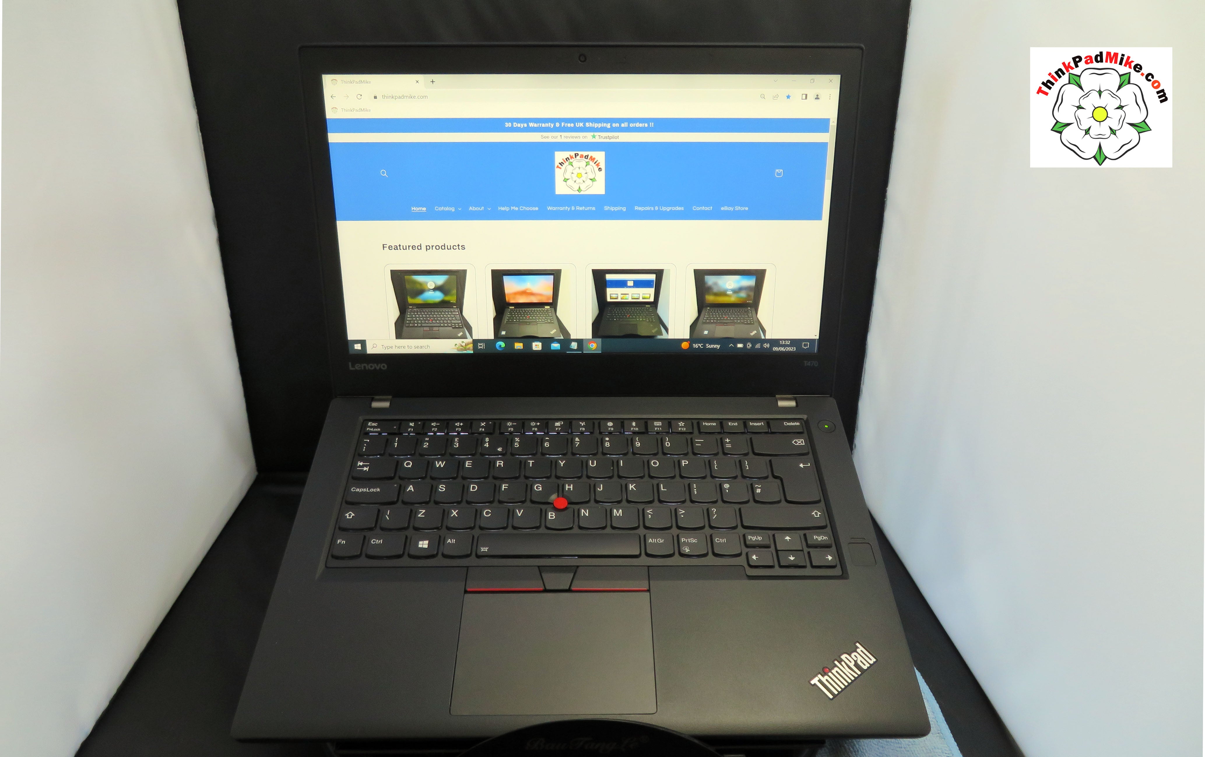 Lenovo ThinkPad T470 7500U i7 2.7Ghz 16GB RAM 256GB SSD IPS FHD B