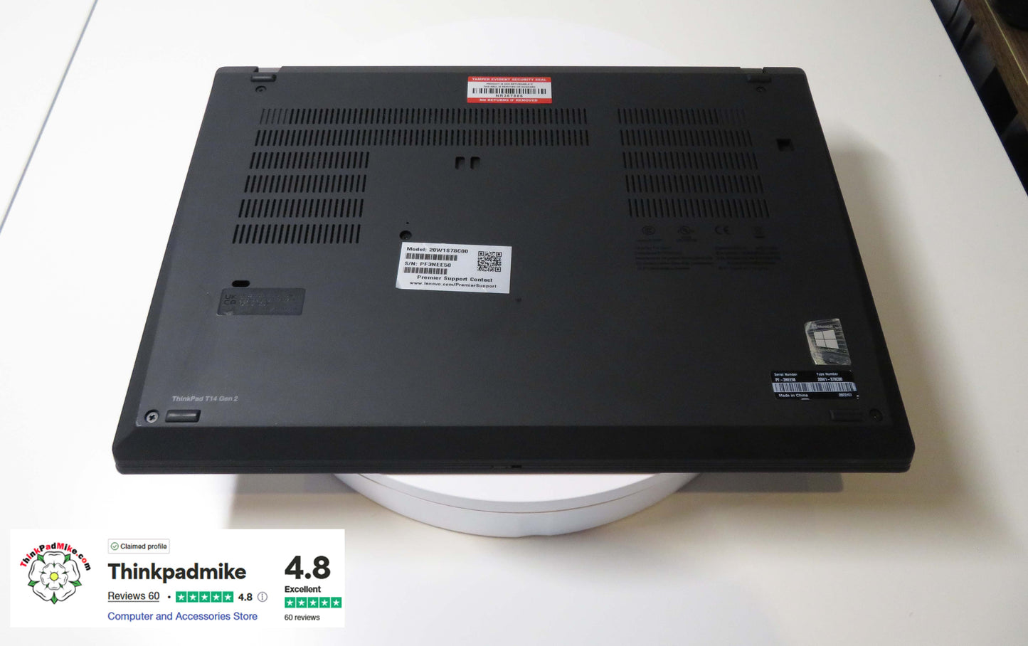Lenovo ThinkPad T14 i5 1145G7 32GB RAM 256GB SSD IPS FHD SCREEN B\L KB(1172)