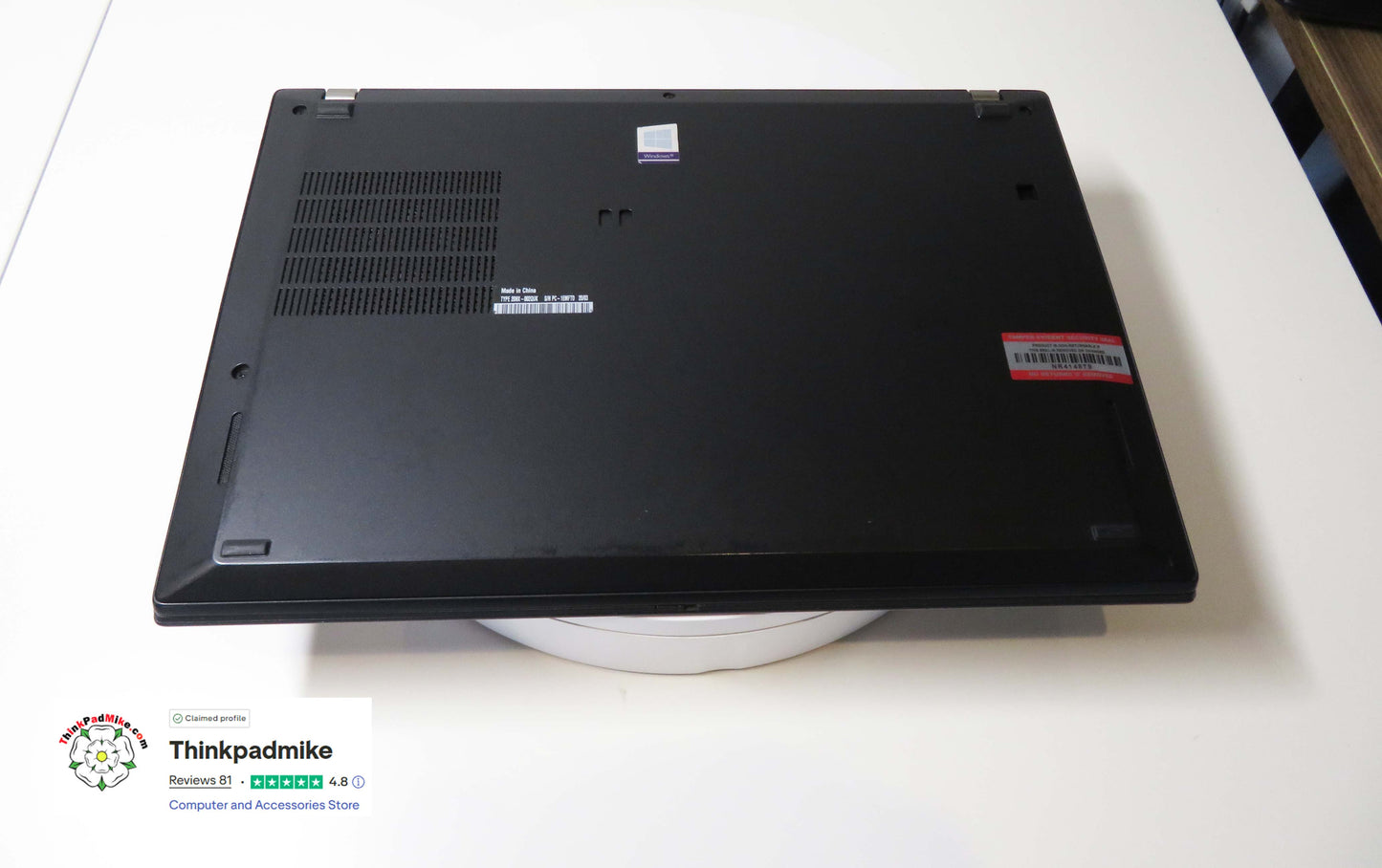 Lenovo ThinkPad T490s i7 1.8Ghz 8565U 16GB RAM 512GB SSD IPS WWAN 4g (1316)