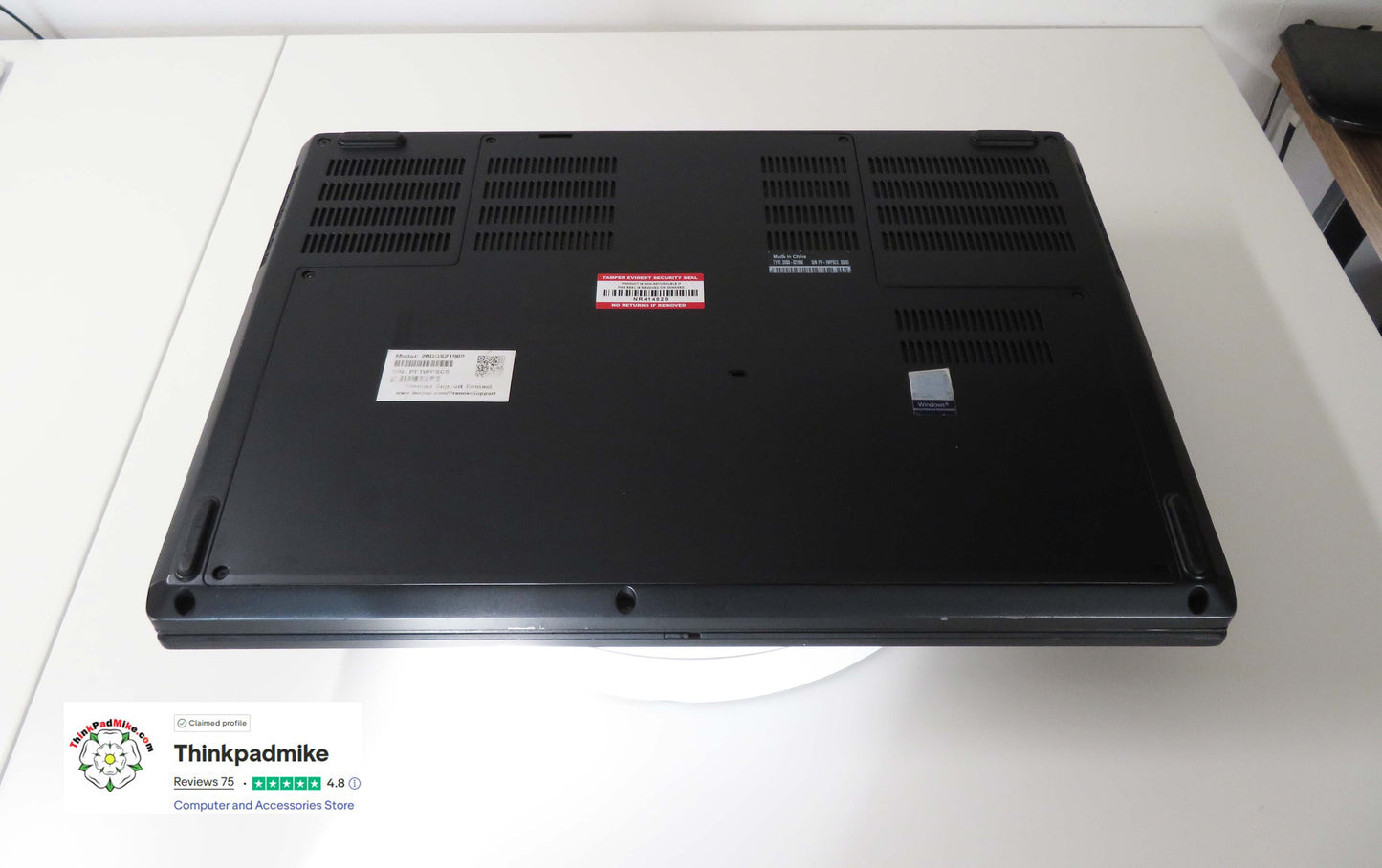 Lenovo ThinkPad P53 i7 *6 CORE* 9750H 2.6Ghz 64GB RAM 512GB IPS B\L KB NVIDIA T2000 (1268)