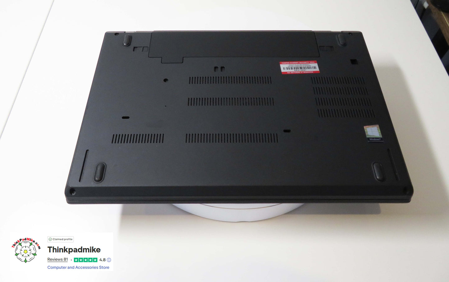 Lenovo ThinkPad T480 i7 8650U 16GB RAM 256GB SSD IPS SCREEN NVIDIA MX150 (1325)