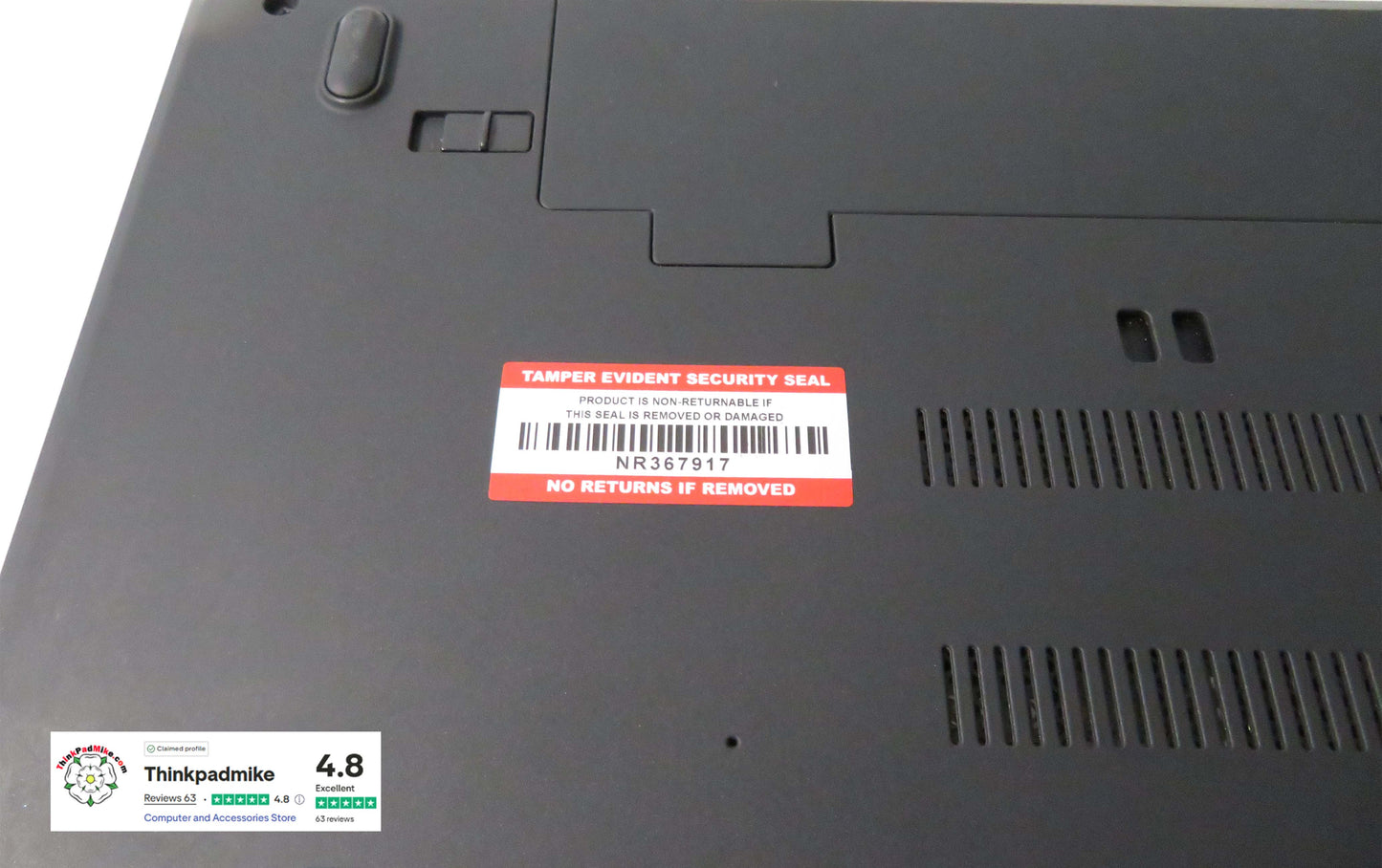 Lenovo ThinkPad T480 i7 8550U 16GB RAM 256GB SSD IPS SCREEN (1196)