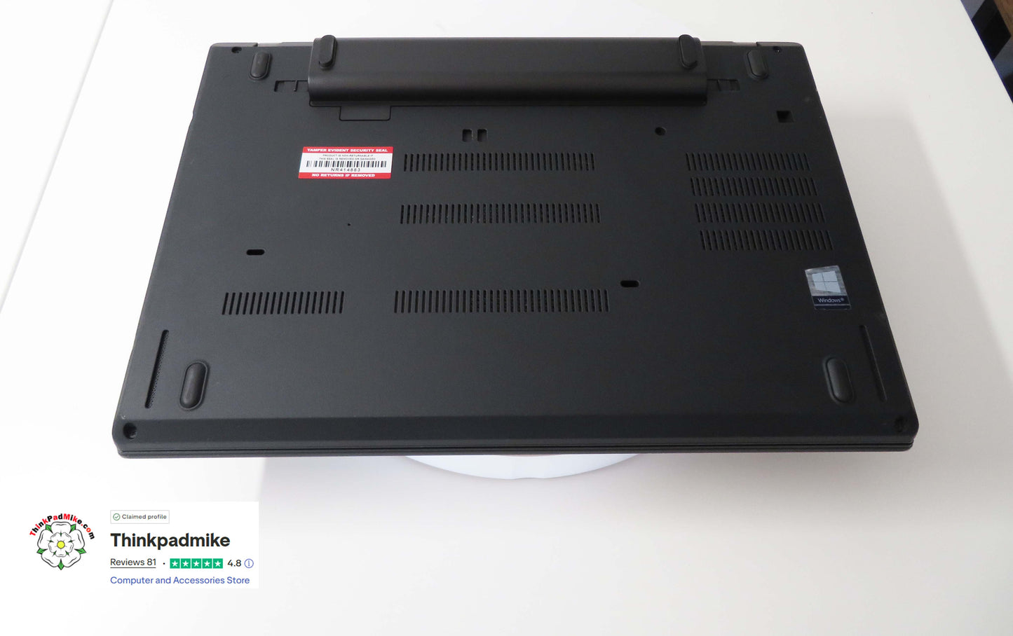 Lenovo ThinkPad T480 i7 8650U 16GB RAM 256GB SSD IPS SCREEN B\L KB (1321)