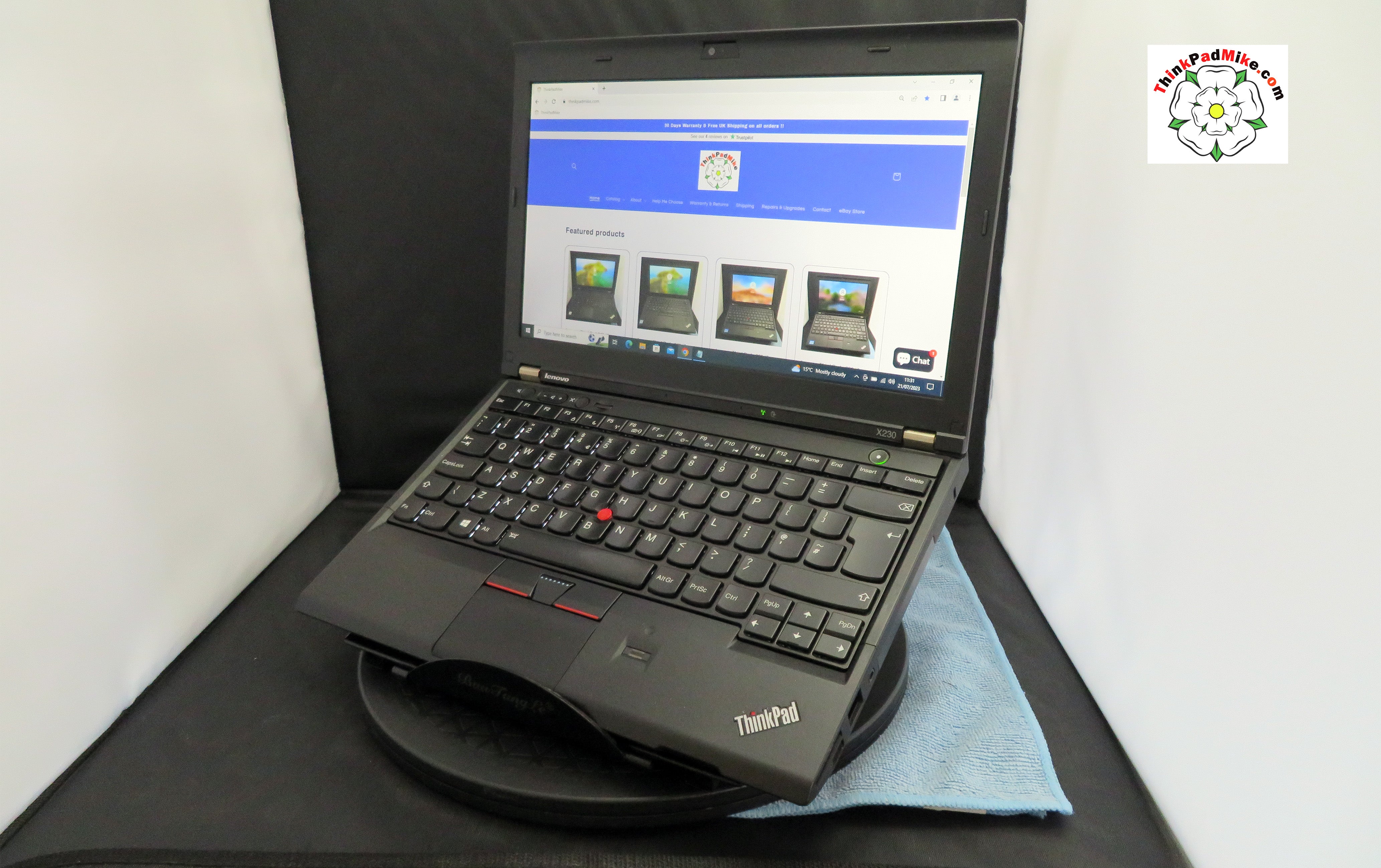 Lenovo ThinkPad x230 i7 3520M 2.9Ghz 16GB RAM 256GB IPS SCREEN B\L