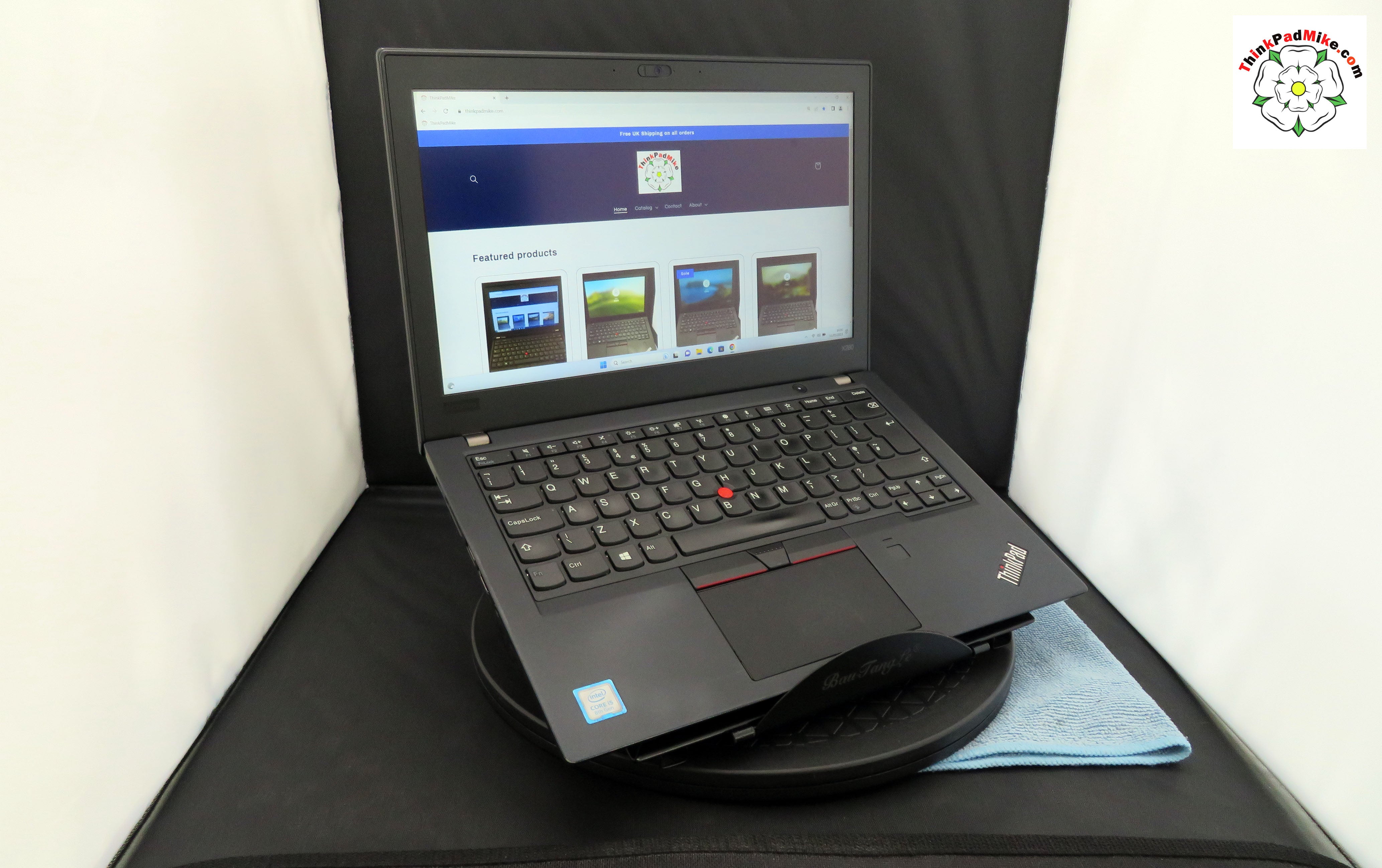 Lenovo ThinkPad x280 i5 8250U 1.6Ghz 8GB RAM 256GB SSD IPS Touch Screen  (727)