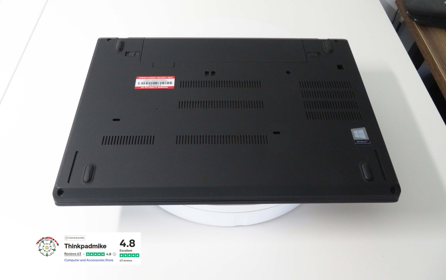 Lenovo ThinkPad T480 i7 8550U 32GB RAM 2 x 256GB SSDs IPS SCREEN B\L KB (1195)
