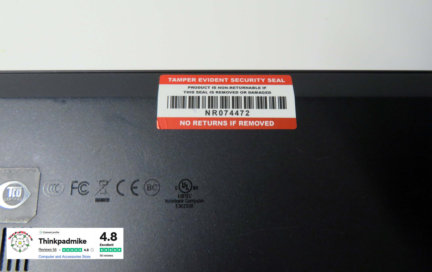 Lenovo ThinkPad x280 i5 8250U 1.6Ghz 8GB RAM 256GB SSD IPS Touch Screen (727)
