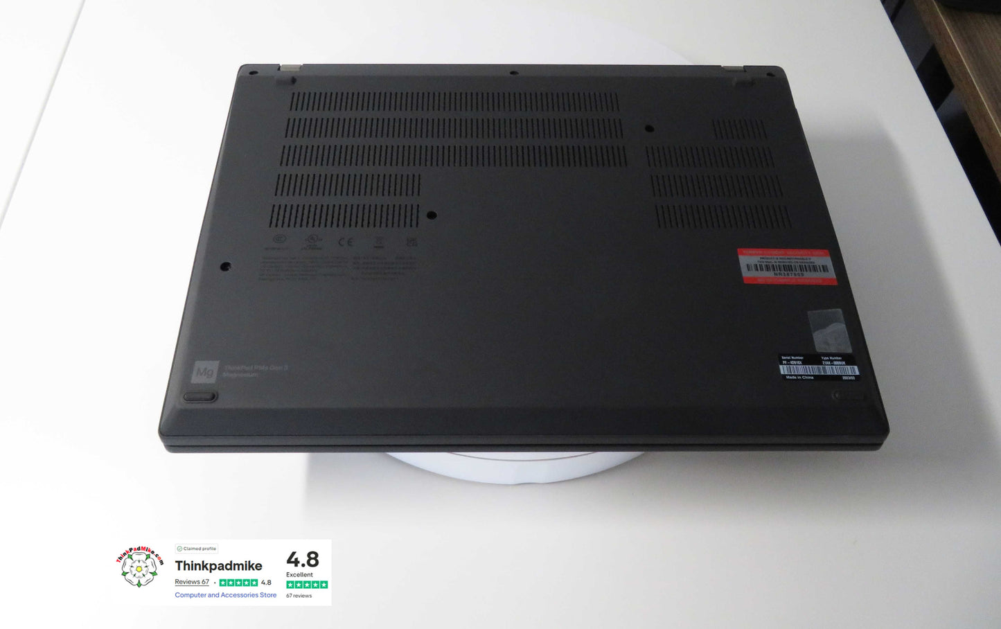 Lenovo ThinkPad P14s i7 1260P **12 Core** 32GB RAM 512GB SSD IPS NVIDIA T550 WIN11 (1192)