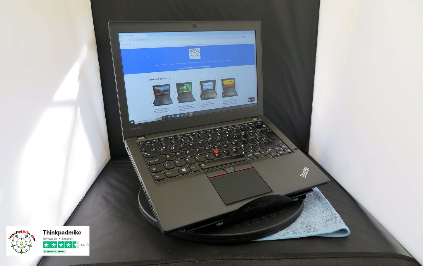Lenovo ThinkPad x260 i7 6500U 2.5Ghz 8GB RAM 256GB SSD IPS Screen B\LKB WIN10 (952)
