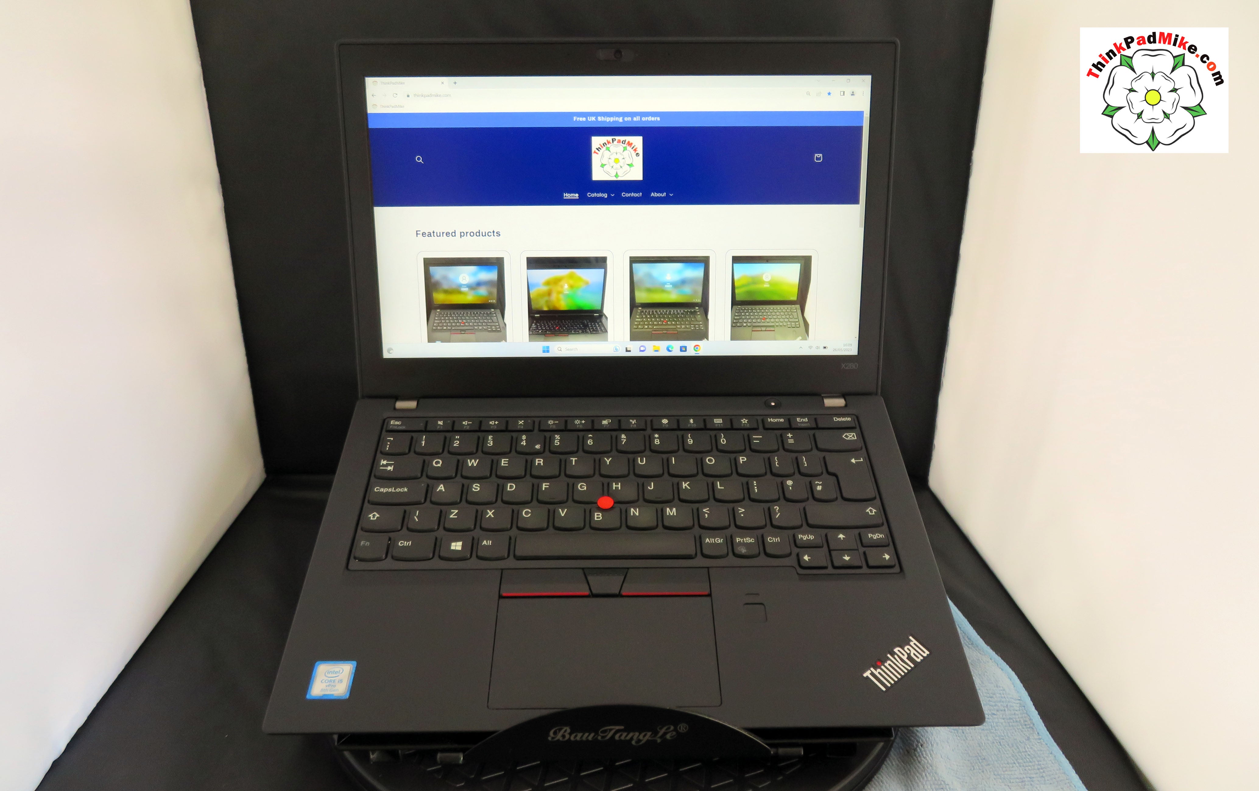 Lenovo ThinkPad x280 i5 8350U 1.7Ghz 8GB RAM 256GB SSD IPS Touch Screen  (722)