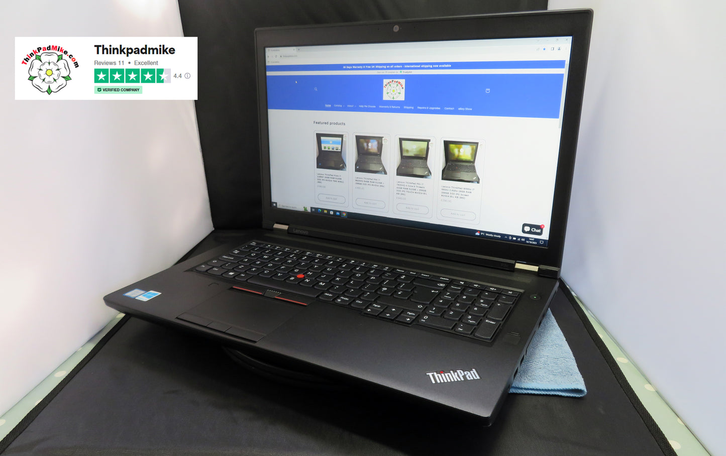 Lenovo ThinkPad P70 i7 6820HQ 16GB RAM 256GB + 256GB +256GB SSDs  IPS (896)