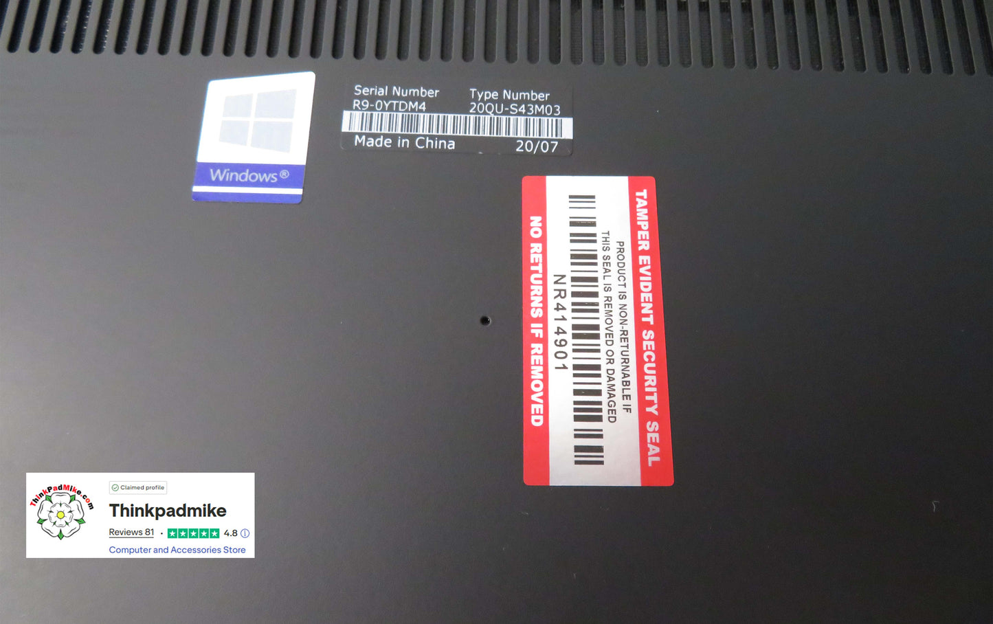 Lenovo ThinkPad P1 Gen 2 i7-9850H 32GB 512GB SSD OLED 4K TOUCH T1000 Workstation (1334)