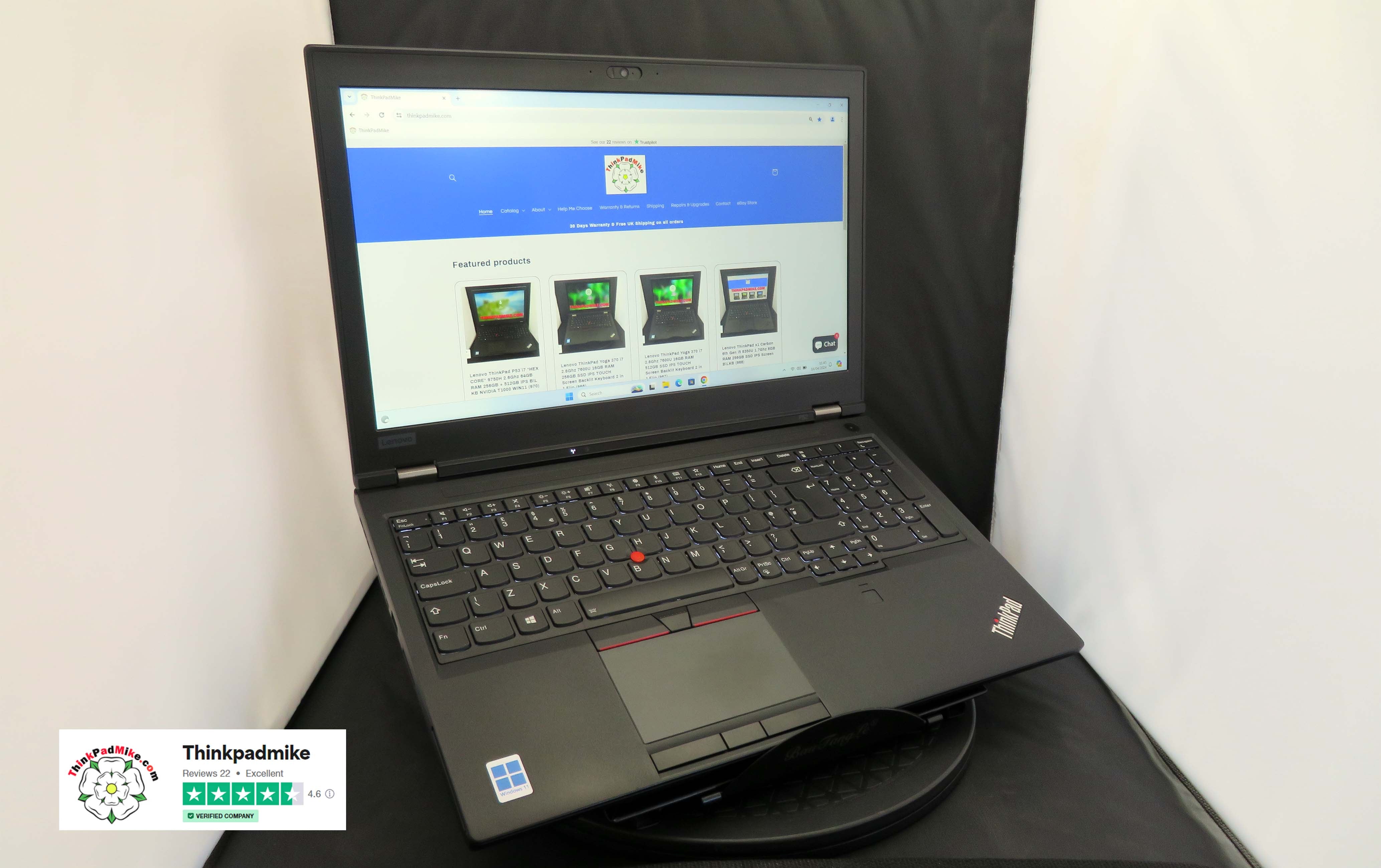 Lenovo ThinkPad P52 i7 *HEX CORE* 8850H 2.6Ghz 64GB RAM 256GB + ...