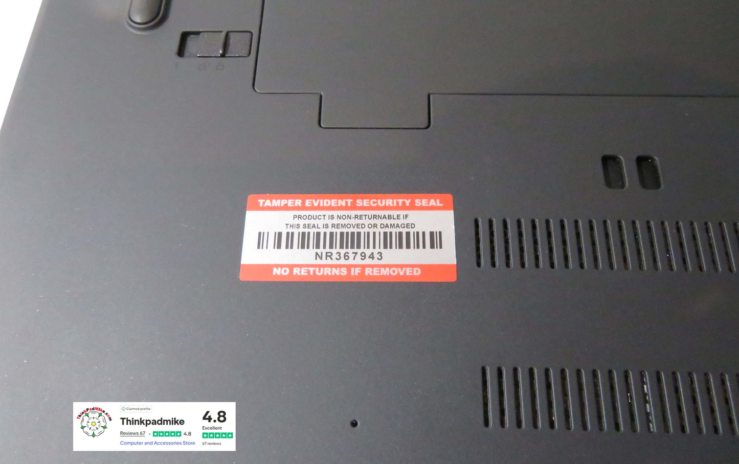 Lenovo ThinkPad T480 i7 8550U 16GB RAM 256GB SSD IPS SCREEN (1227)