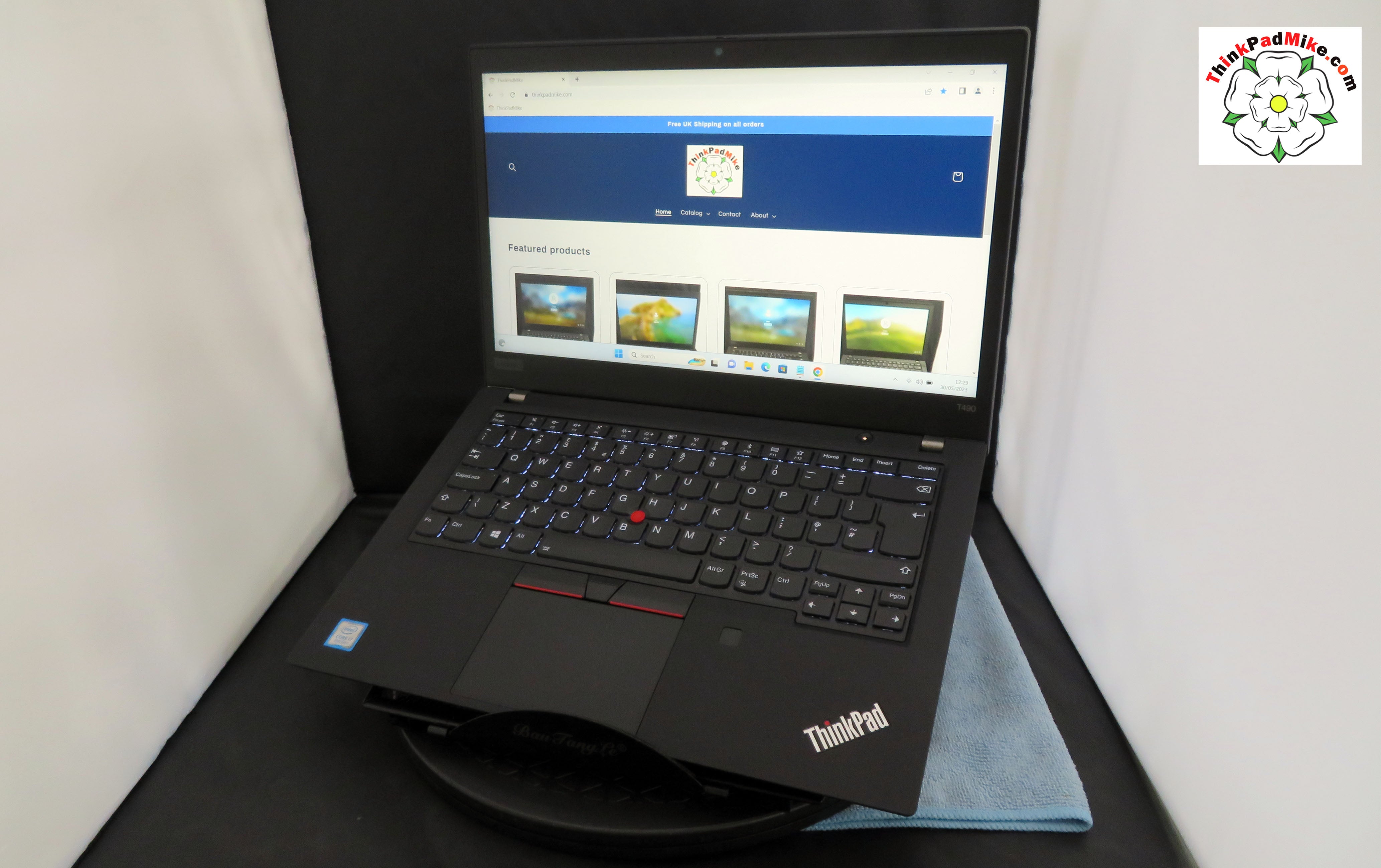 Lenovo ThinkPad T490 i7 1.8Ghz 8565U 24GB RAM 256GB SSD IPS Screen