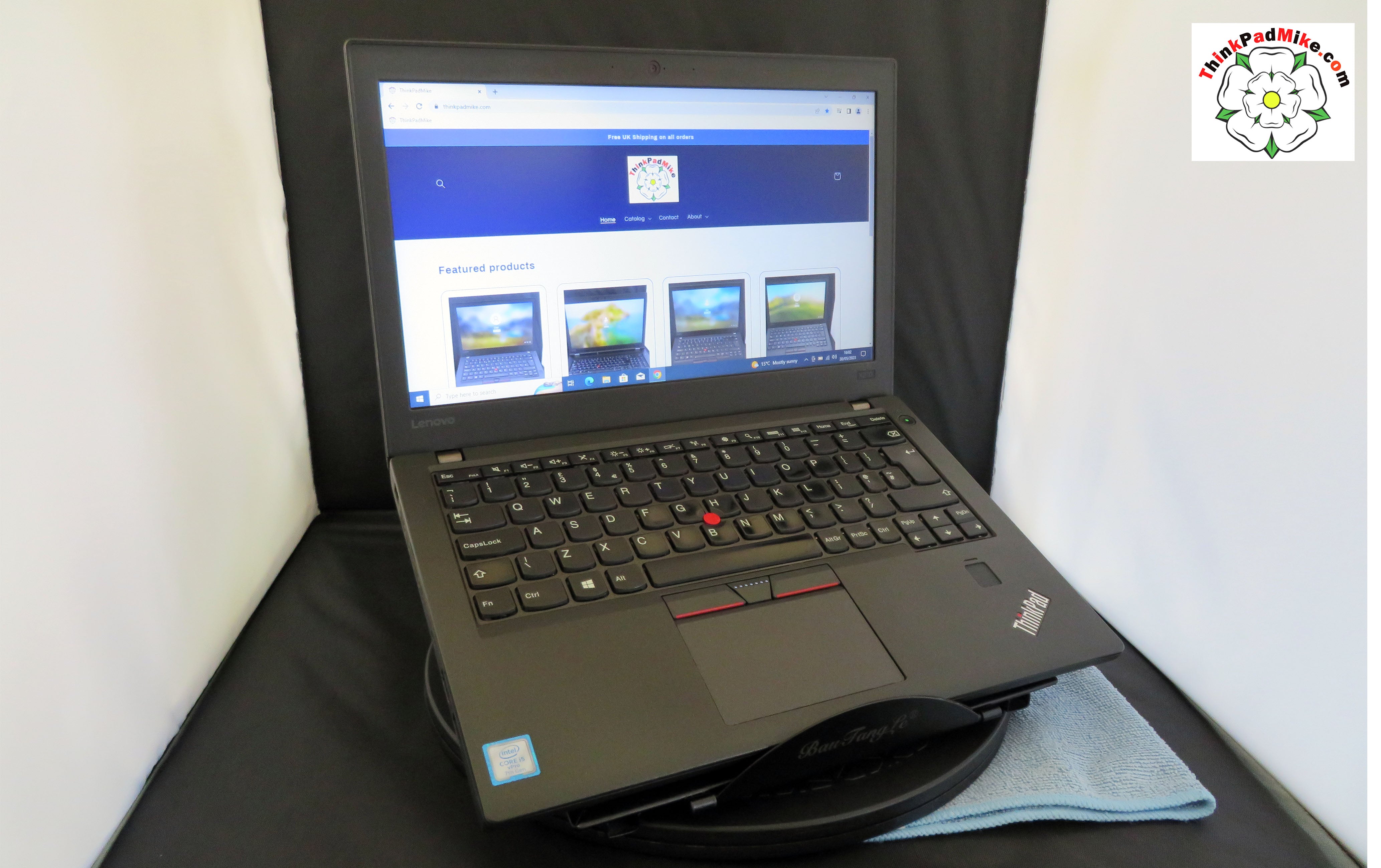 Lenovo ThinkPad x270 i5 7300U 2.6Ghz 8GB RAM 256GB SSD 2 BATTERIES WIN10  (737)