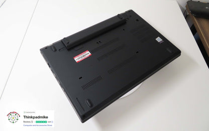 ThinkPad T480 bottom case showing service panels