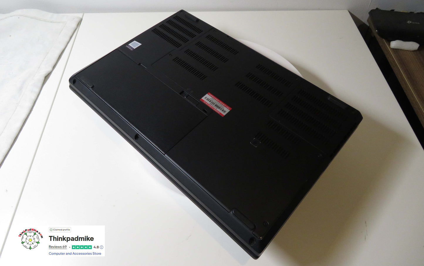 Lenovo ThinkPad P52 i7 *6 CORE* 8850H 2.6Ghz 40GB RAM 512GB IPS B\L KB NVIDIA P2000 (1236)