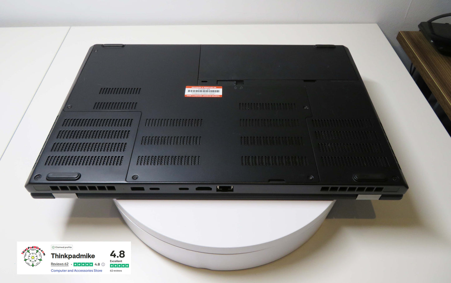 Lenovo ThinkPad P52 i7 *HEX CORE* 8750H 2.20Ghz 32GB RAM 256GB+512GB+256GB+500GB IPS B\L KB NVIDIA P1000 (1097)