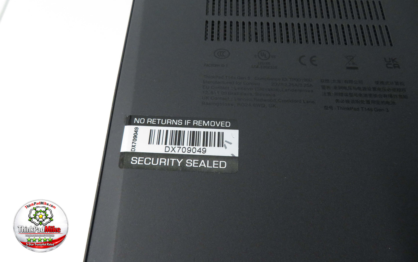Lenovo ThinkPad T14s AMD Ryzen 7 Pro 8 Core 32GB RAM 512GB SSD IPS TOUCH (1364)