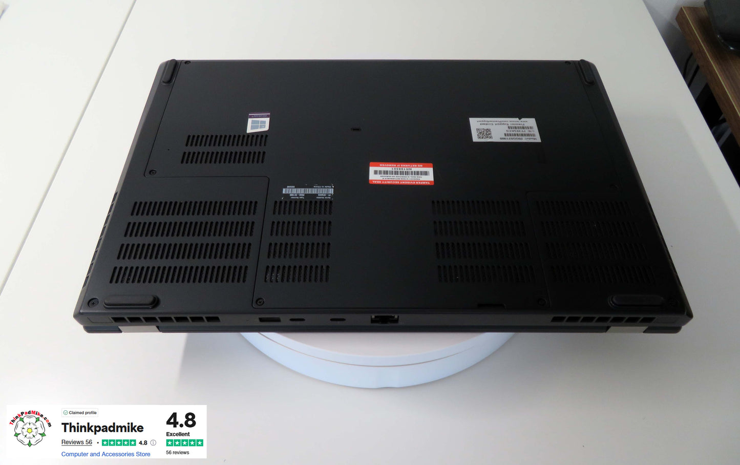 Lenovo ThinkPad P53 i7 *6 CORE* 9750H 2.6Ghz 64GB RAM 512GB IPS B\L KB NVIDIA T2000 (1145)