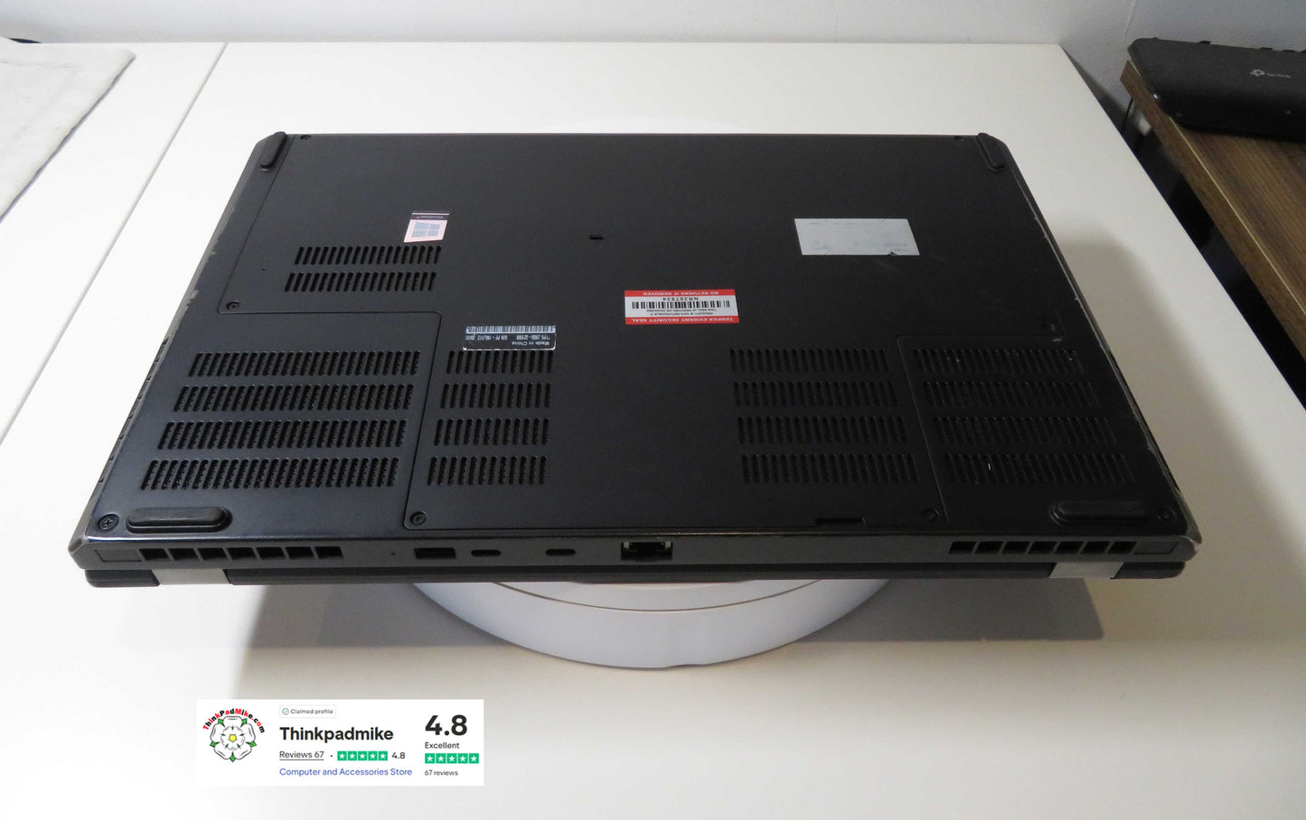 Lenovo ThinkPad P53 i7 *HEX CORE* 9750H 2.6Ghz 40GB RAM 256GB + 512GB IPS B\L KB NVIDIA T2000 (1208)