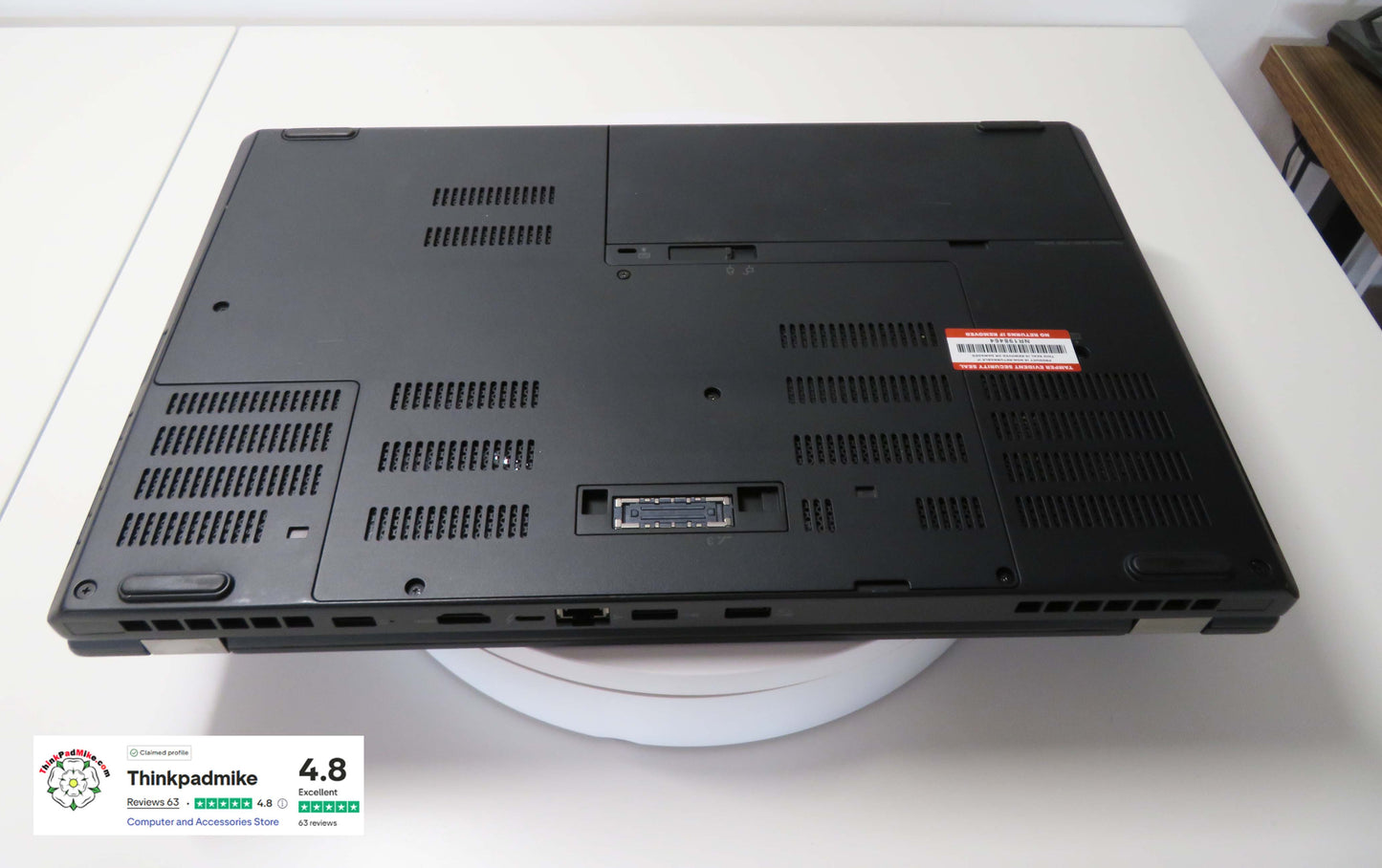 Lenovo ThinkPad P50 i7 6820HQ 48GB RAM 256GB SSD IPS NVIDIA M1000M (1105)