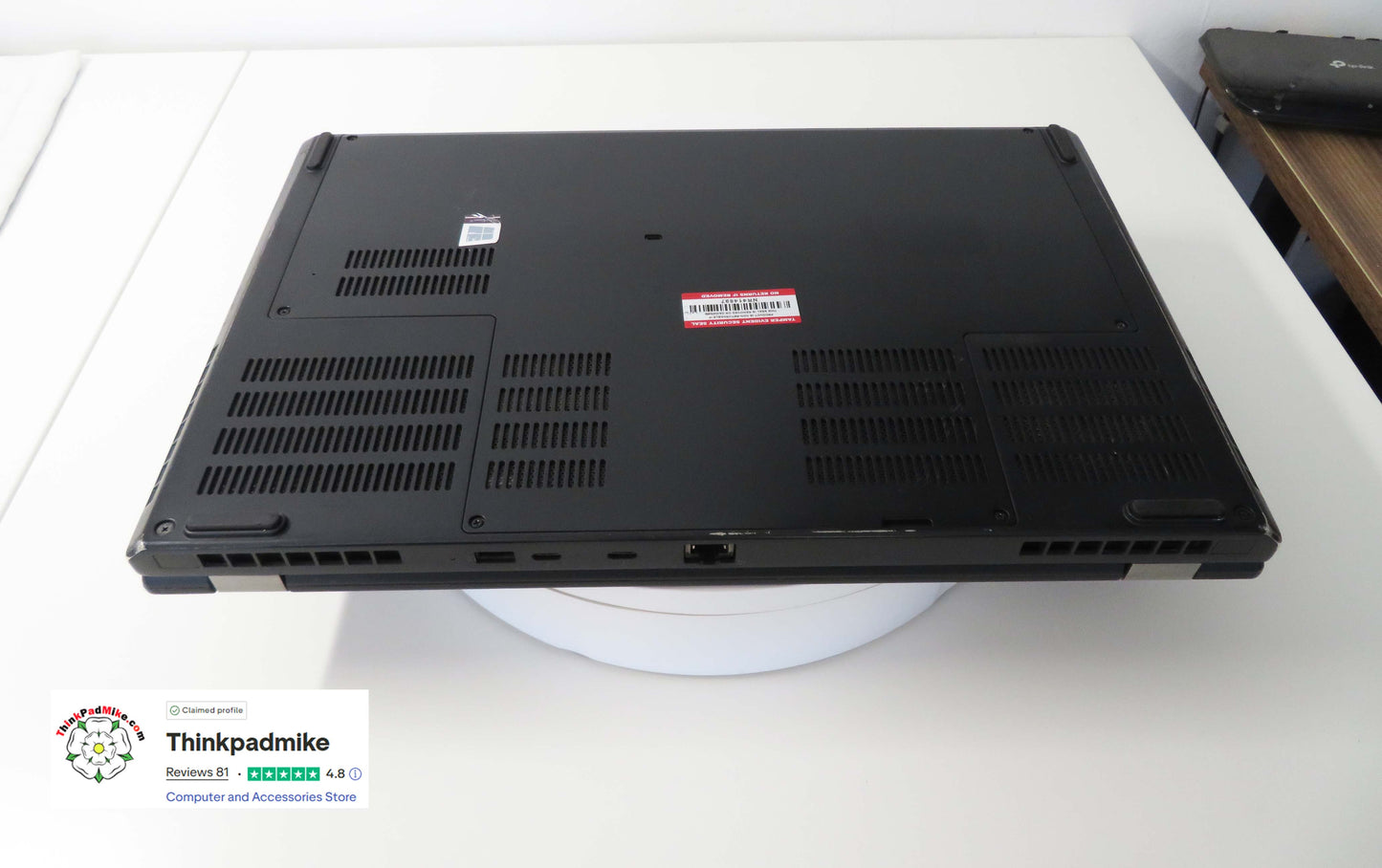 Lenovo ThinkPad P53 i7 *6 CORE* 9750H 40GB RAM 512GB IPS B\L KB NVIDIA T2000 (1330)