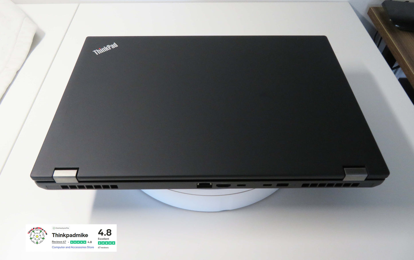 Lenovo ThinkPad P52 i7 *HEX CORE* 8850H 2.6Ghz 64GB RAM 512GB + 120GB IPS B\L KB NVIDIA P2000 WIN11 (1151)