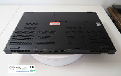 Lenovo ThinkPad P52 i7 *HEX CORE* 8850H 2.6Ghz 64GB RAM 512GB + 128GB IPS B\L KB NVIDIA P2000 WIN11 (1041)