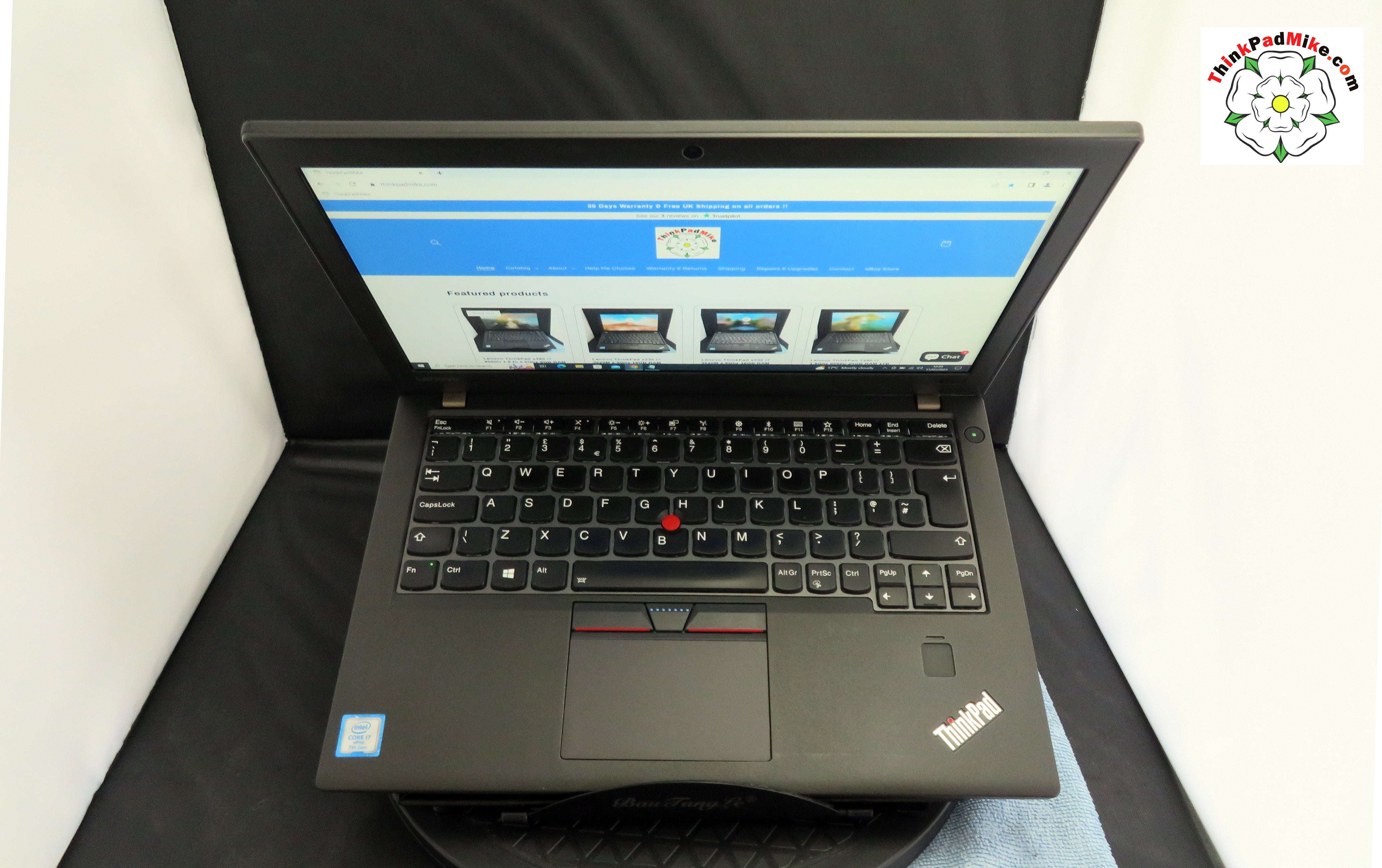 Lenovo ThinkPad x270 i7 7600U 2.8Ghz 16GB RAM 512GB SSD IPS SCREEN B\L  Keyboard (873)