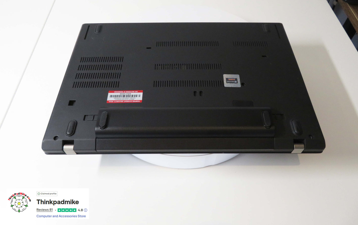 Lenovo ThinkPad T480 i7 8550U 32GB RAM 256GB SSD IPS SCREEN (1293)
