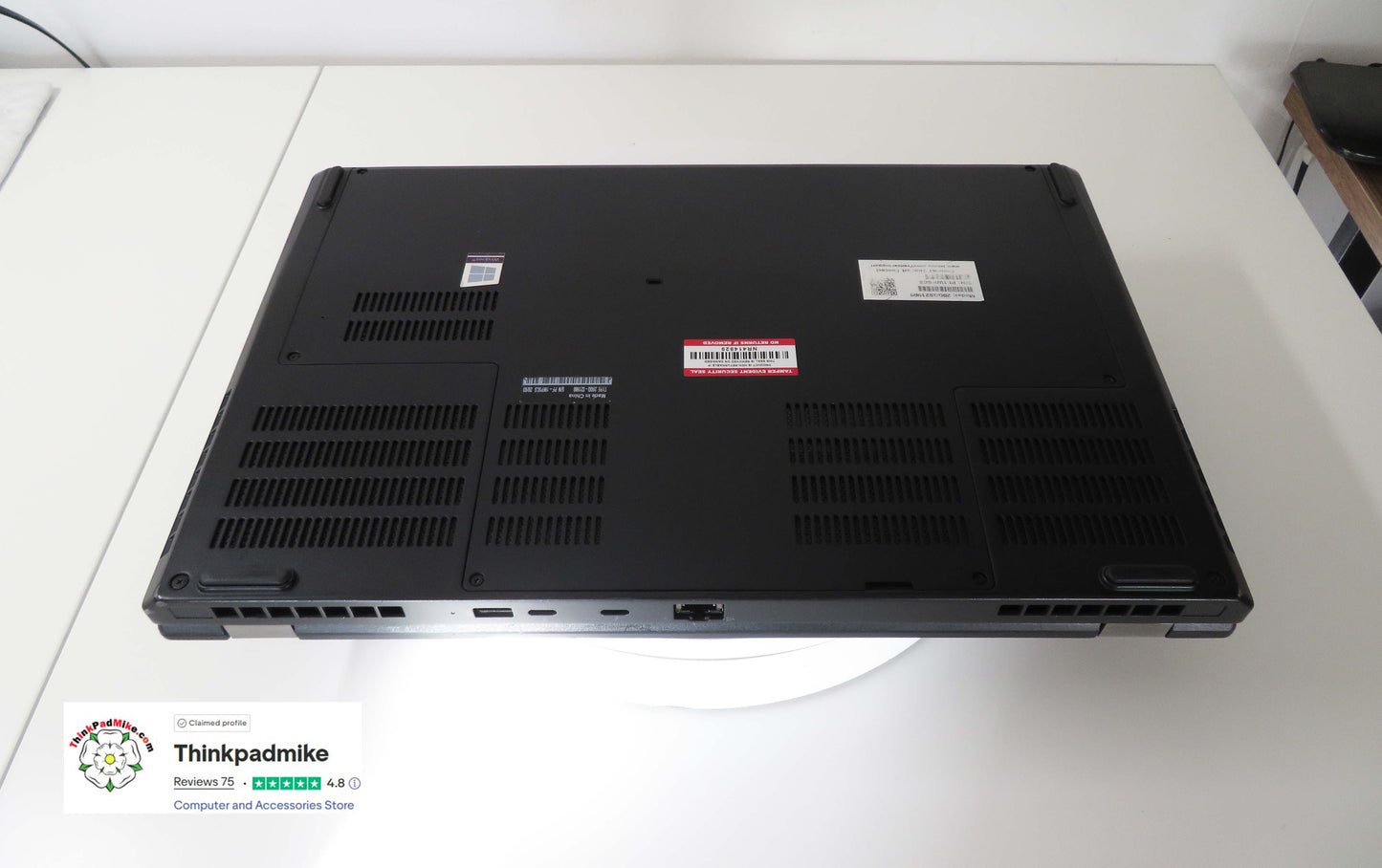 Lenovo ThinkPad P53 i7 *6 CORE* 9750H 2.6Ghz 64GB RAM 512GB IPS B\L KB NVIDIA T2000 (1268)