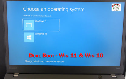 Lenovo ThinkPad T480s i7 8650U 24GB RAM 256GB SSD IPS TOUCH Screen Dual Boot WIN11 & WIN10 (787)