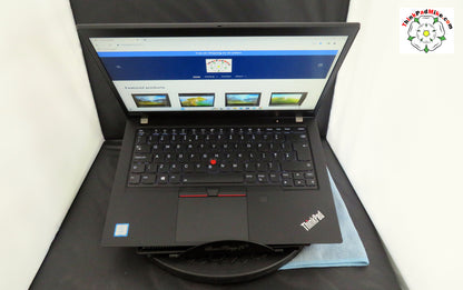 Lenovo ThinkPad T490 i7 1.8Ghz 8565U 24GB RAM 256GB SSD IPS Screen B\LKB (731)