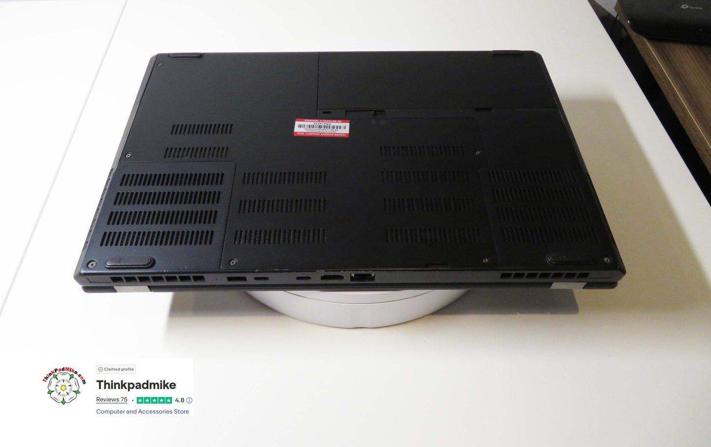 Lenovo ThinkPad P52 i7 *6 CORE* 8750H 2.2Ghz 40GB RAM 256GB SSD IPS B\L KB NVIDIA P1000 (1278)