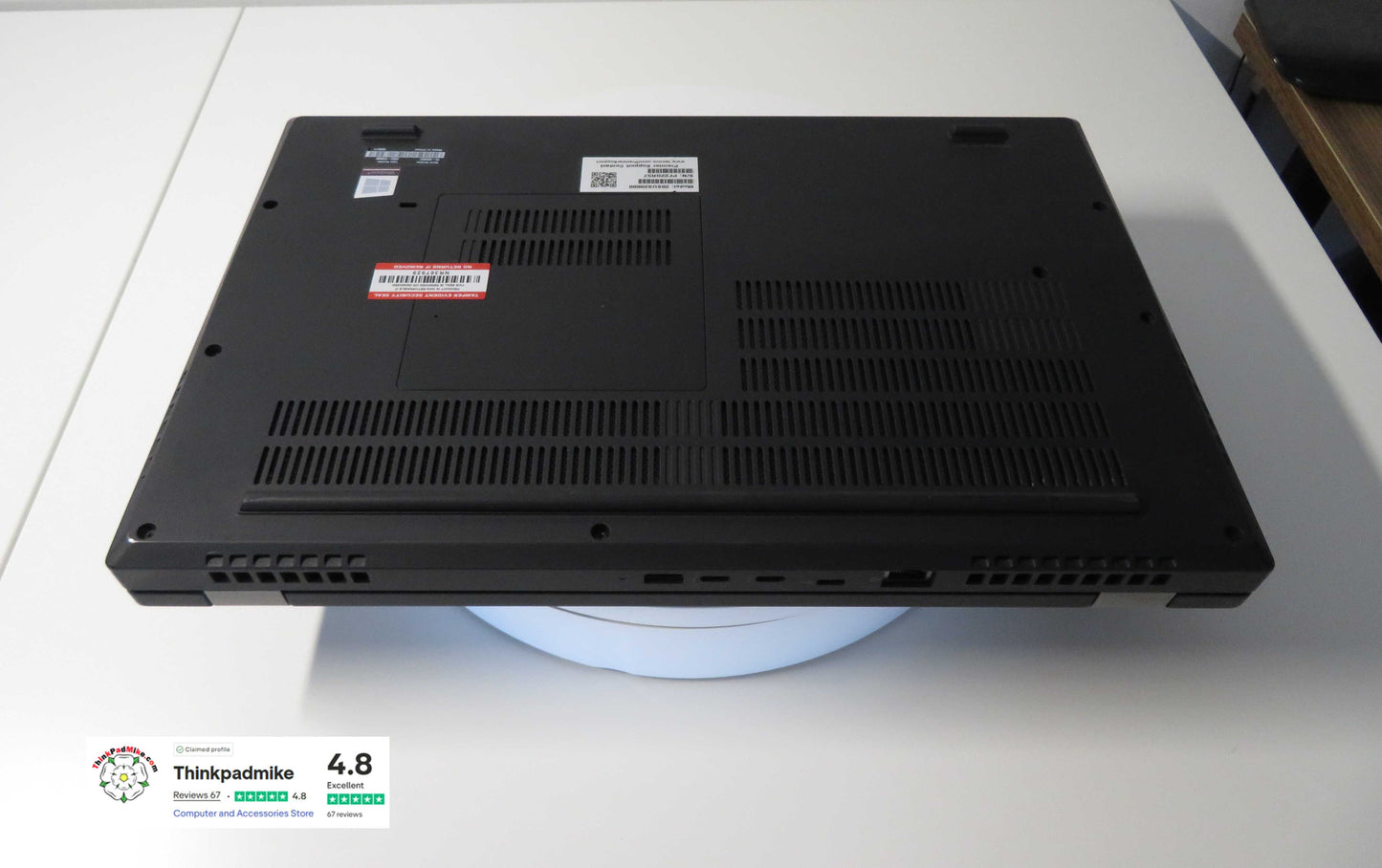 Lenovo ThinkPad P15 i7 *HEX CORE* 10850H 2.7Ghz 40GB RAM 512GB IPS B\L KB NVIDIA T2000 (1200)