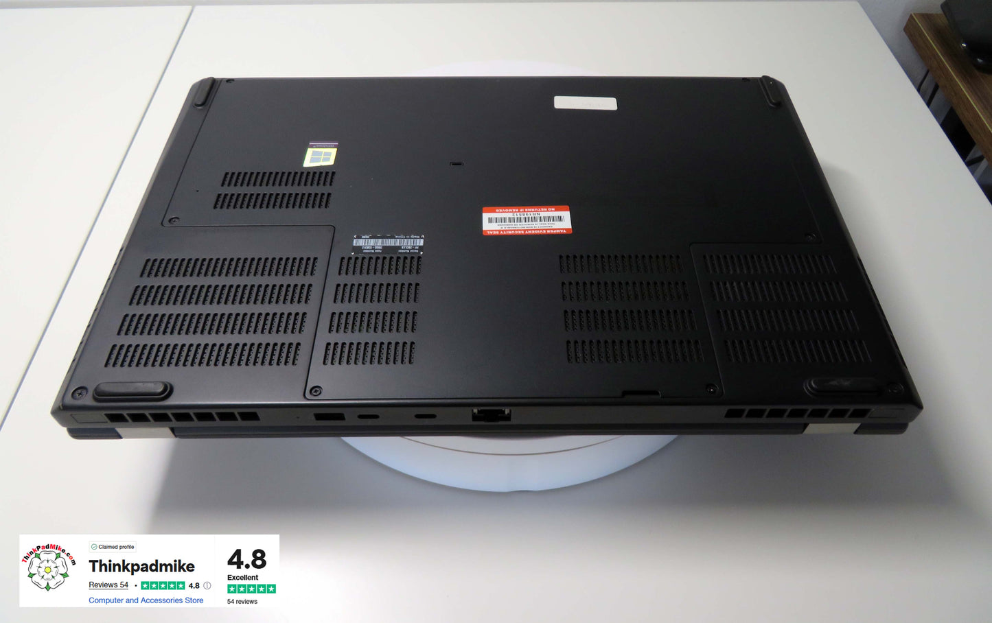 Lenovo ThinkPad P53 i7 *HEX CORE* 9750H 2.6Ghz 64GB RAM 512GB IPS B\L KB NVIDIA T2000 (1140)