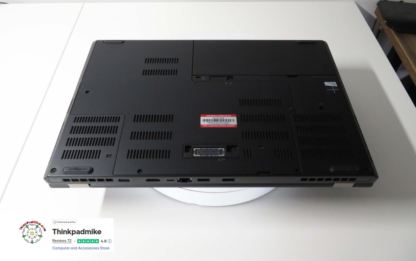 Lenovo ThinkPad P50 i7 6820HQ 32GB RAM 2 x 256GB SSDs IPS NVIDIA M2000M (1240)