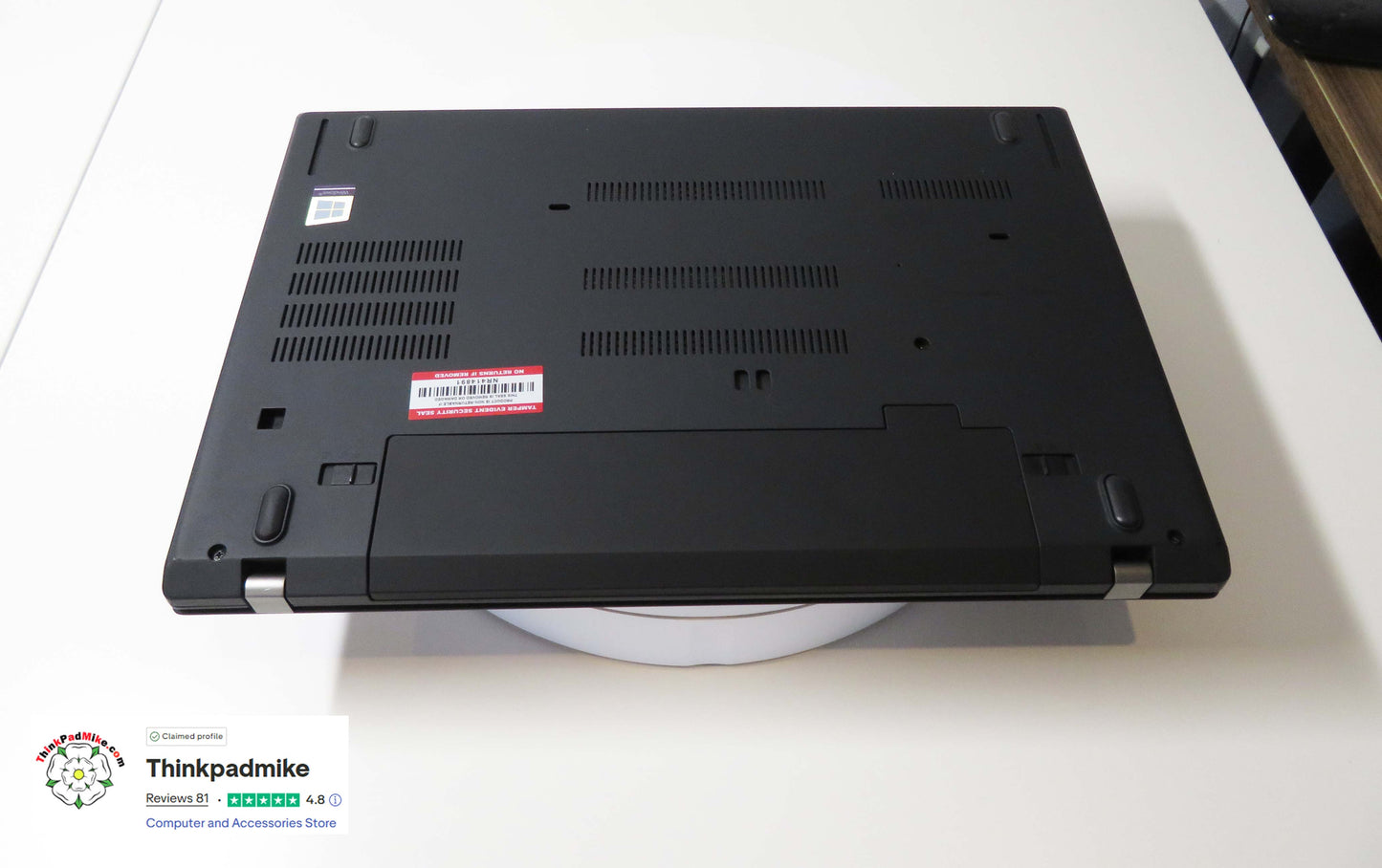 Lenovo ThinkPad T480 i7 8650U 16GB RAM 256GB SSD IPS SCREEN NVIDIA MX150 (1325)