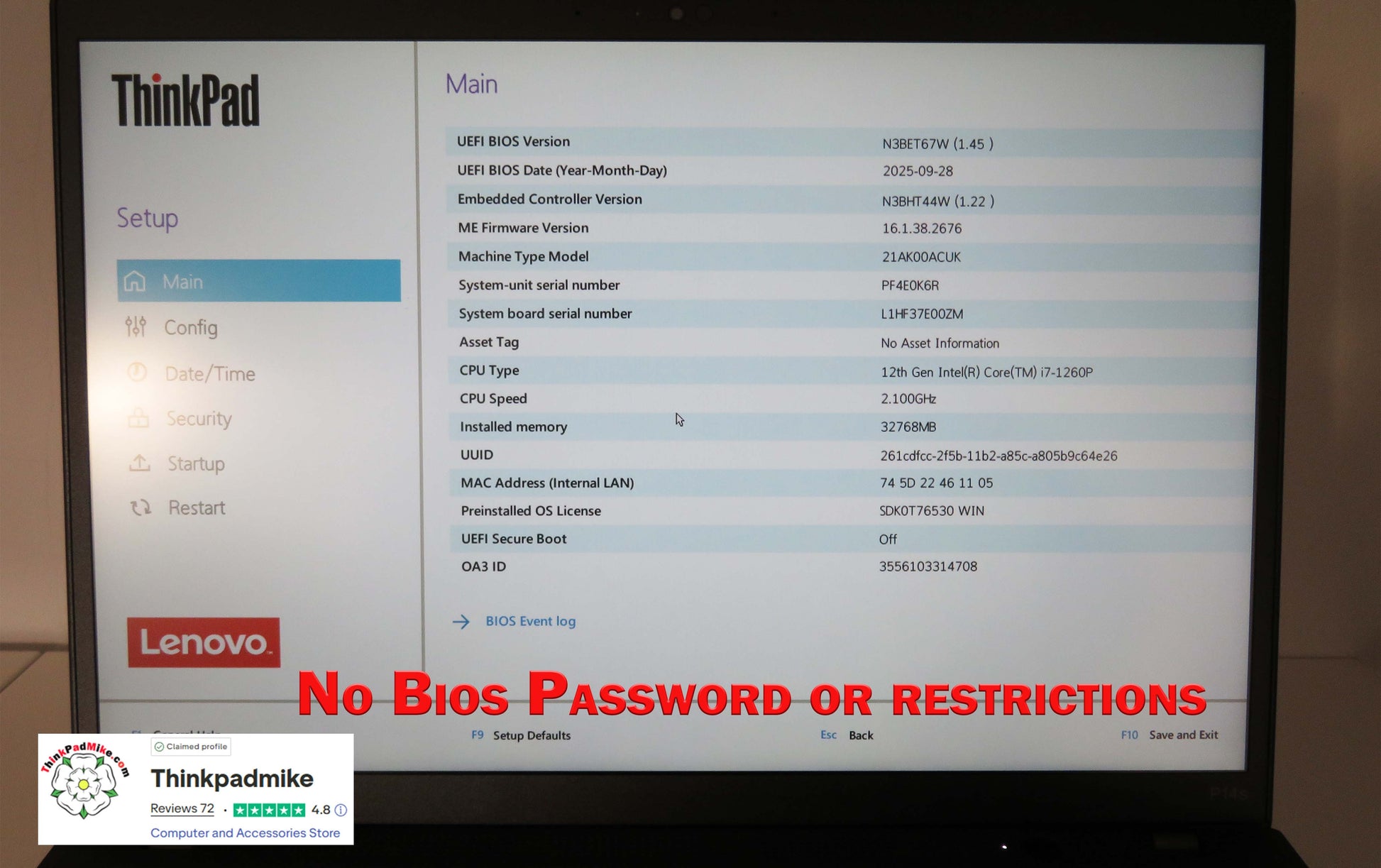 Lenovo ThinkPad P14s Gen 3 workstation laptop