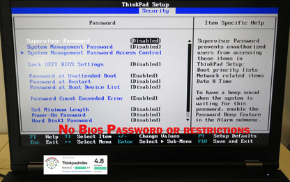 Lenovo ThinkPad P53 i7 *HEX CORE* 9750H 2.6Ghz 40GB RAM 256GB + 512GB IPS B\L KB NVIDIA T2000 (1208)