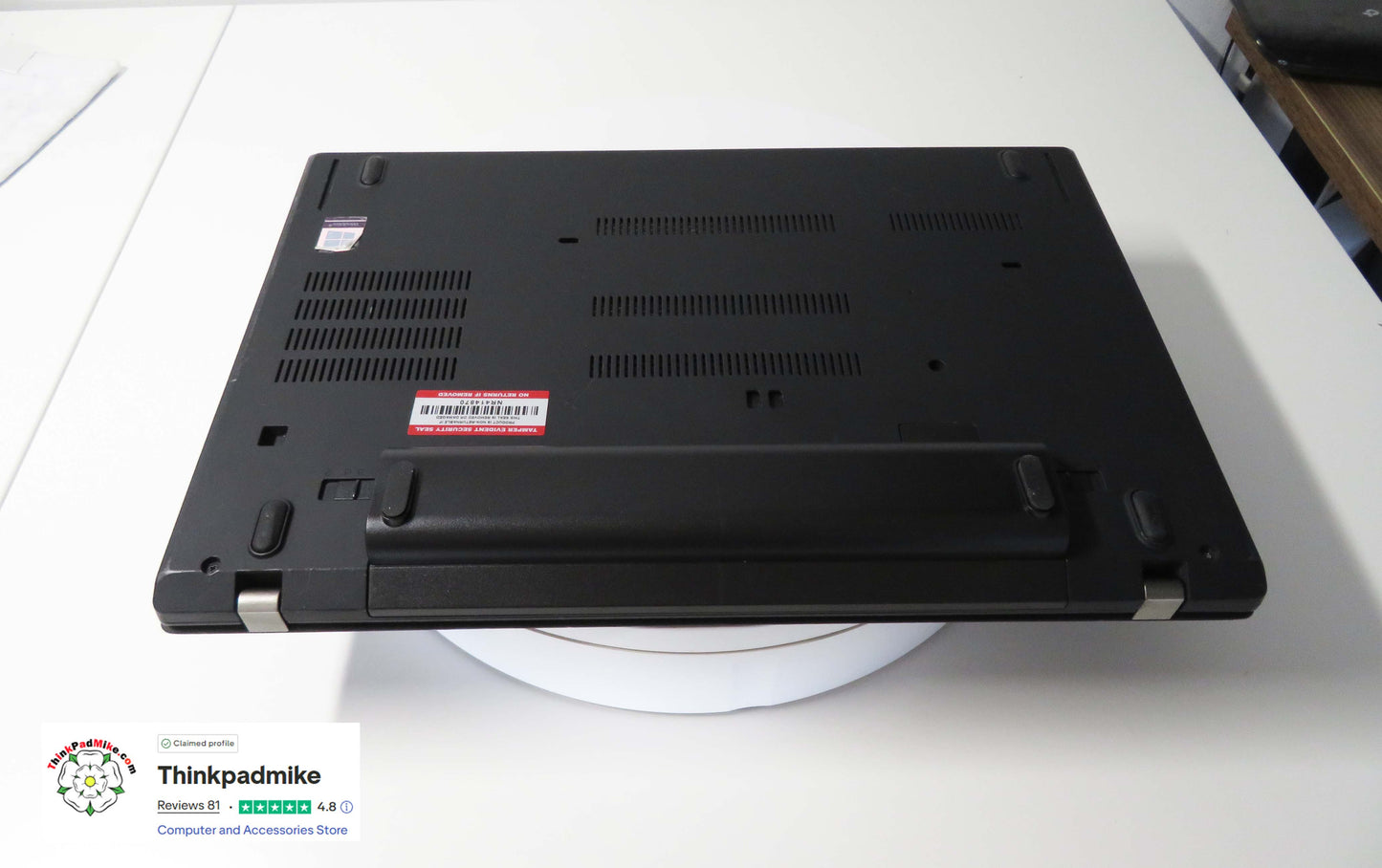 Lenovo ThinkPad T480 i7 8550U 32GB RAM 256GB SSD IPS SCREEN (1307)