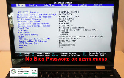 Lenovo ThinkPad L390 Yoga i5 1.6Ghz 8265U 16GB RAM 256GB SSD IPS TOUCH Screen Backlit Keyboard 2 in 1 Flip (1217)