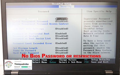 Lenovo ThinkPad P53 i7 *6 CORE* 9750H 40GB RAM 512GB IPS B\L KB NVIDIA T2000 (1330)