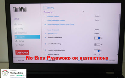 Lenovo ThinkPad P15 i7 11850H *8 CORE* 32GB RAM 512GB SSD UHD NVIDIA T1200 (1300)