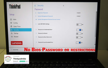 Lenovo ThinkPad T490s i7 1.8Ghz 8565U 16GB RAM 512GB SSD IPS WWAN 4g (1316)