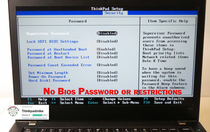 Lenovo ThinkPad T470 7500U i7 2.7Ghz 32GB RAM 256GB SSD IPS Screen B\L KB (626)